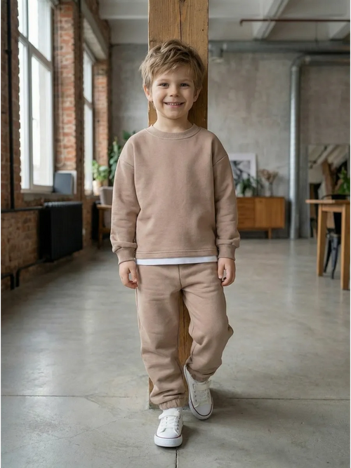 Deux Ensemble Beige Unisexe (-50%)