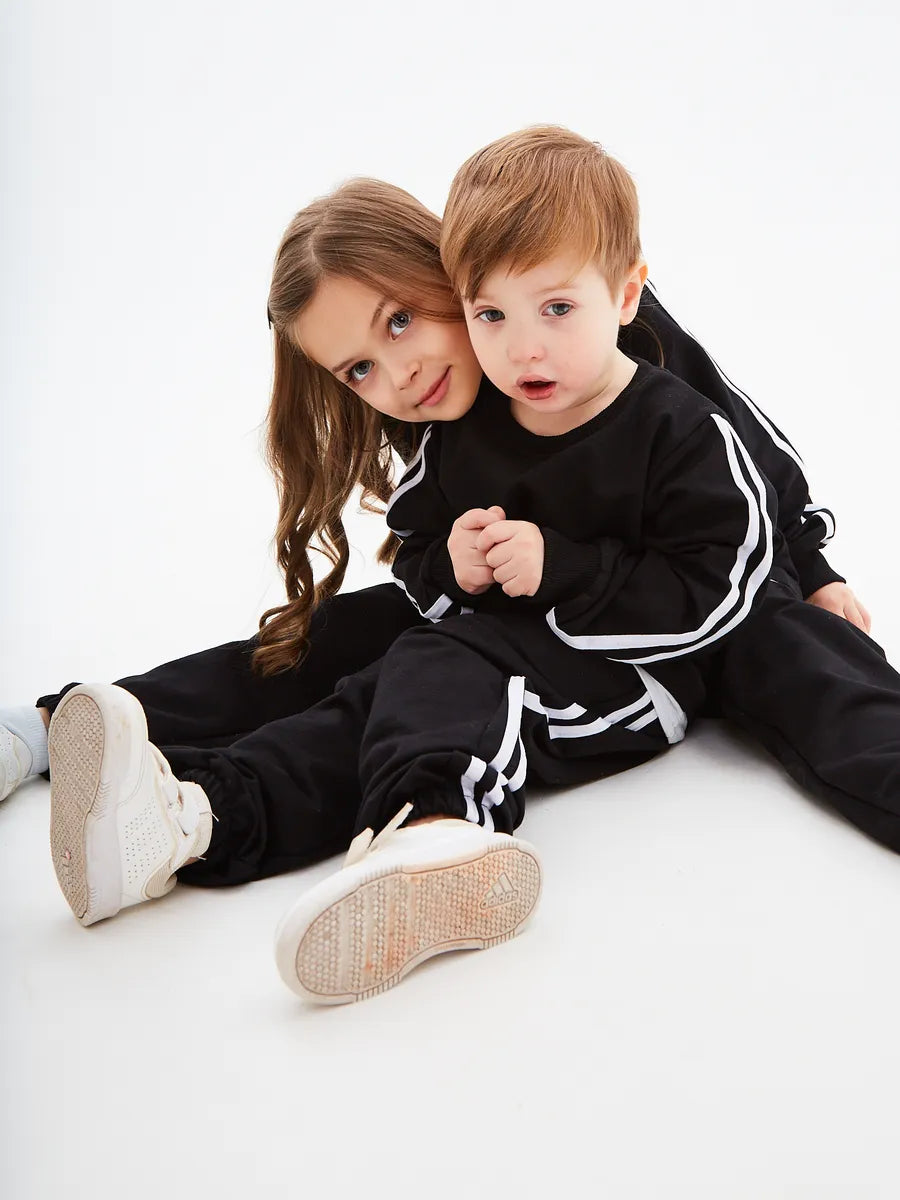 Deux Ensemble Noir Unisexe (-50%)